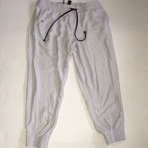 Koral Crop Joggers | Light Gray | Size L